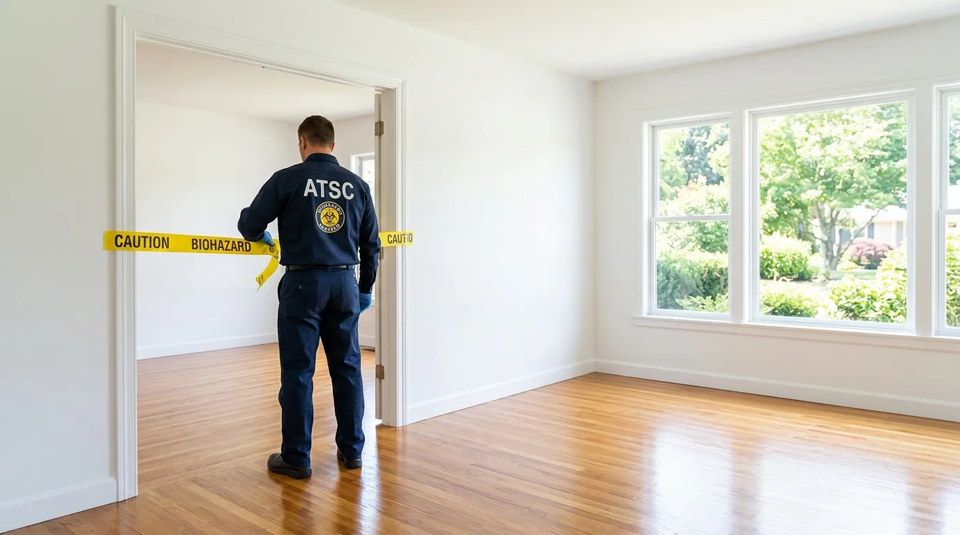 Certified biohazard cleanup crew performing Crime Scene Cleanup in Avondale